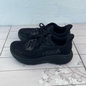 Hoka Men's Black Athletic Running Sneakers